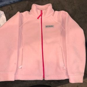 Girl’s Columbia Pink Fleece jacket